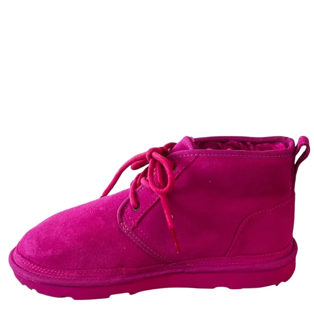Ugg Neumel II Chukka Boots Kids Youth 5 Rock‎ Rose Pink